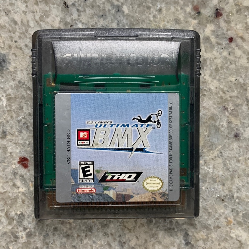 Nintendo game boy color game